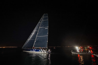 VIDEO | Line Honours finish - 2021 Rolex Sydney Hobart Yacht Race