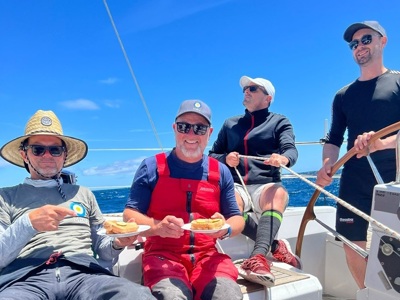 PHOTOS | Fine dining on MRV in 2021 Rolex Sydney Hobart