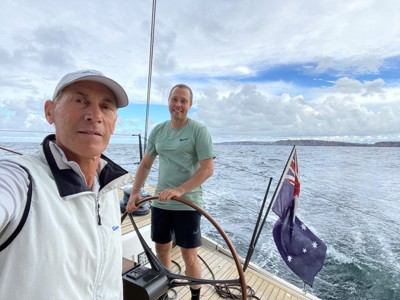 Guido Belgiorno-Nettis prepares racer-cruiser Shearwater for two-handed trip to Gold Coast