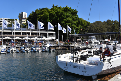 Sunrise arrives from UK for 2022 Rolex Sydney Hobart 