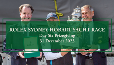 VIDEO | 2023 Rolex Sydney Hobart Official Prizegiving