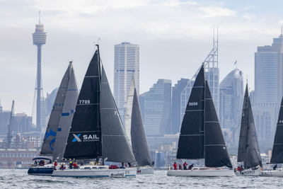 Start of the 2024 Noakes Sydney Gold Coast Yacht Race