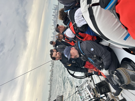WATCH | From the rail - 2024 Tollgate Islands Race - Whisper pre-start
