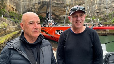 VIDEO | Interview with Matt Allen and James Mayo, co-skippers of Comanche