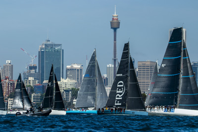 Bird Island Race pre-start overview