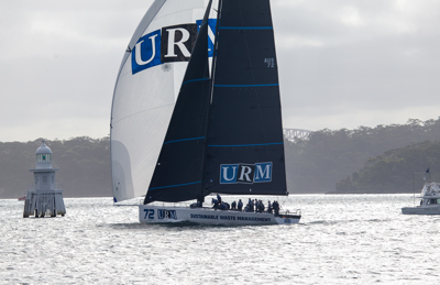 WATCH | URM Group approaches finish line past North Head