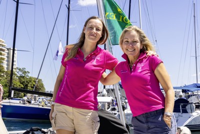 Co-skippers tackling the seas with novel approach