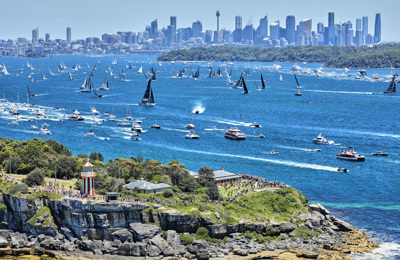 PHOTOS | 2024 Rolex Sydney Hobart - race start images