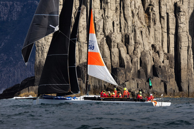 Damien Parkes says sailing skills to the fore