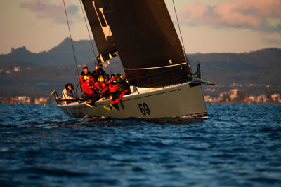 Smuggler Takes Second Across the Line, Provisionally Leads on IRC Handicap