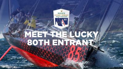 Meet the Lucky 80th Entrant in the 80th Rolex Sydney Hobart