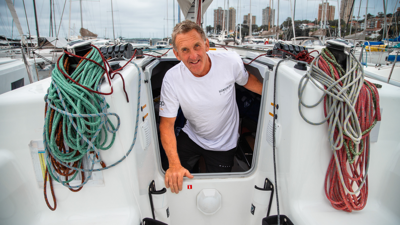 Andy Offord on the journey to compete in his first Double Handed Rolex Sydney Hobart
