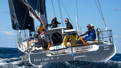 A first for First Light navigator in Rolex Sydney Hobart