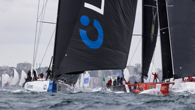 Rolex Sydney Hobart underway