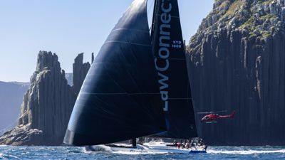 Christian Beck thrilled with second on Line Honours 
