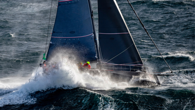 Yachts take on the final leg of the 80th Rolex Sydney Hobart Yacht Race