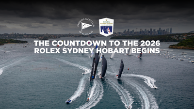 The countdown to the 2026 Rolex Sydney Hobart begins