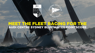 Meet the Fleet competing for the 2026/27 Audi Centre Sydney Blue Water Pointscore