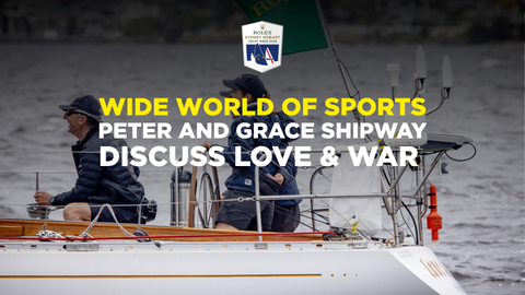 Peter and Grace Shipway discuss the Love & War connections | Wide World of Sports