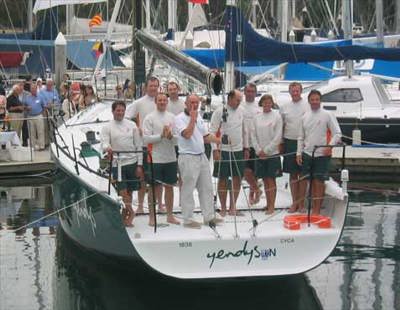 Portugese Ambassador launches a boat called  Sydney backwards