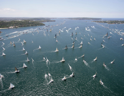 Nicorette steals start, but Skandia hits the lead out to sea