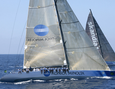 Race leaders nearing Bass Strait – boat for boat