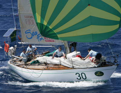 A dozen boats out of the Rolex Sydney Hobart Yacht Race