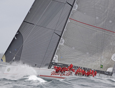 A roller coaster stop and start for the Rolex Sydney Hobart race fleet