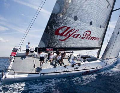 CYCA Member Neville Crichton debuts his new 71ft Alfa Romeo with four line honours wins