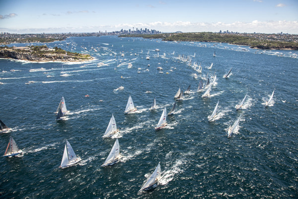 start of sydney to hobart yacht race 2022