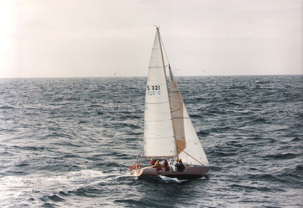 CARTOLINA 1994 45c Cinquantenario regata Sydney-Hobart AUSTRALIA PA 