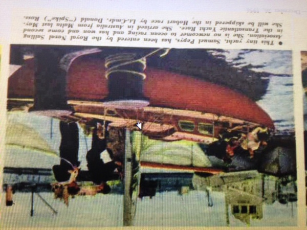 Samuel Pepys, a undefined yacht from undefined