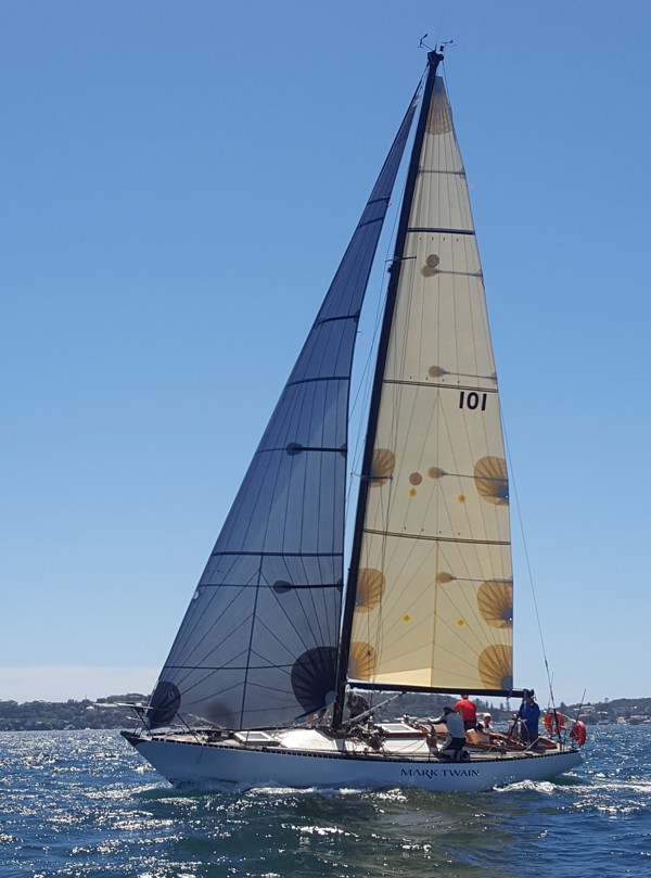 Mark Twain, a undefined yacht from undefined