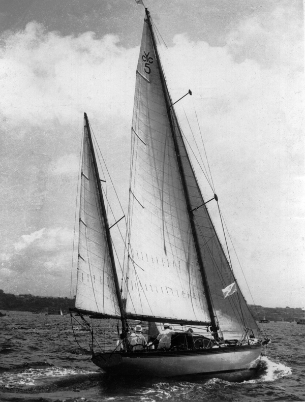 Margaret Rintoul, a undefined yacht from undefined