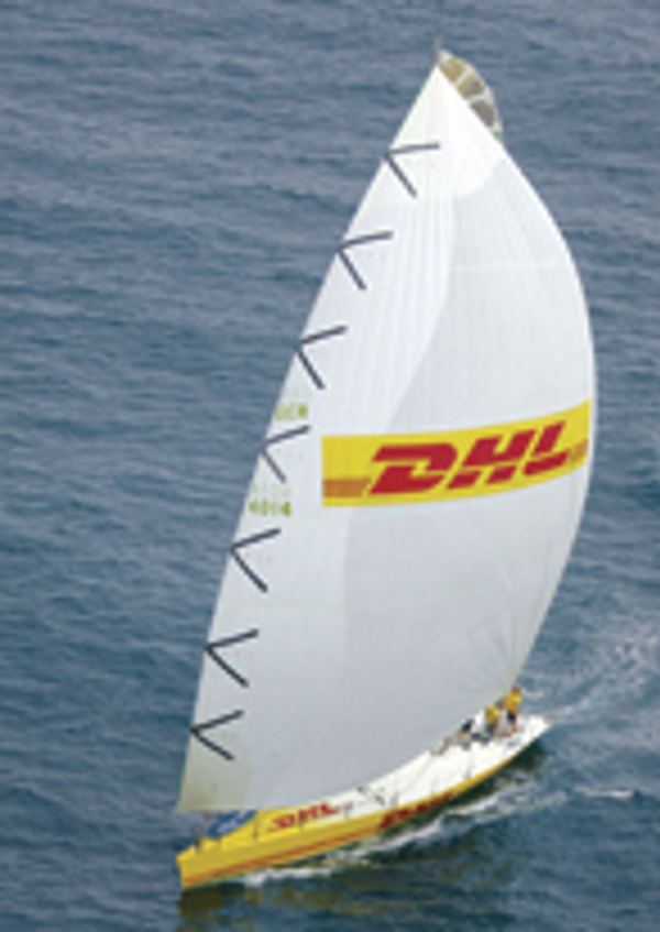 DHL - The Daily Telegraph, a undefined yacht from undefined