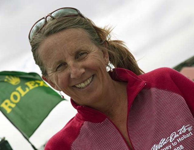 Adrienne Cahalan - Navigator aboard Wild Oats XI