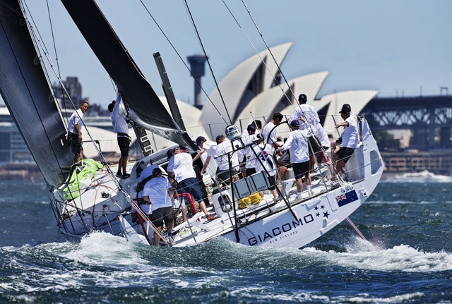 Giacomo crosses ditch for Land Rover Sydney Gold Coast Yacht Race