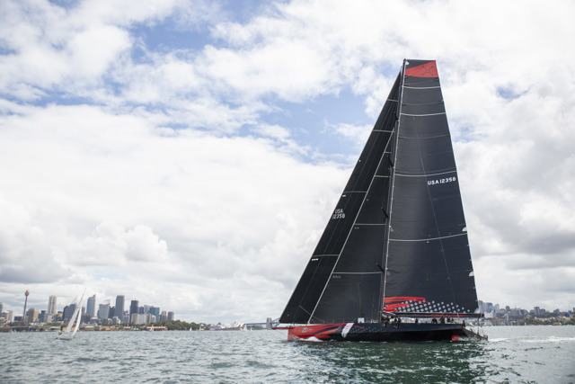 Comanche takes Line Honours and race record