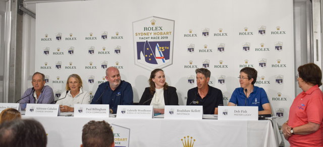 Forecast indicates clear conditions for 2019 Rolex Sydney Hobart start