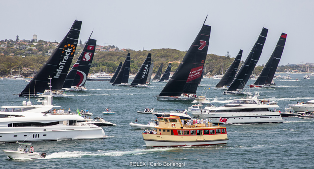 Comanche fights back to take early lead in Rolex Sydney Hobart Yacht Race
