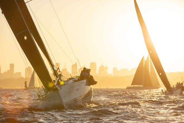 Exciting Cabbage Tree Island Race start gives a taste of things to come