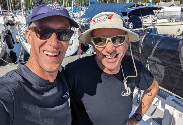 Jules and Jan guide Disko Trooper_Contender Sailcloth to overall two-handed win
