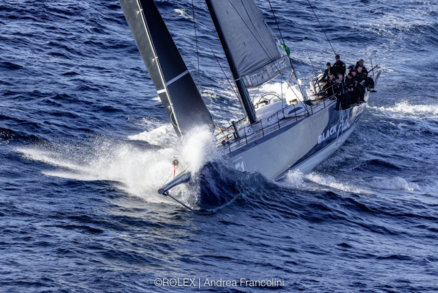 Black Jack sails to line honours victory in Rolex Sydney Hobart Yacht Race