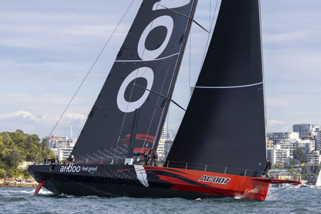 Andoo Comanche wins Line Honours in 2023 Noakes Sydney Gold Coast Yacht Race