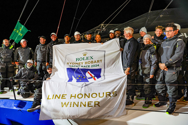 Eine starke Leistung der Mannschaft war Grundlage für Line Honours