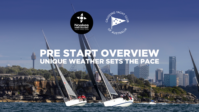 Pre-start Overview | Unique Weather Sets the Pace