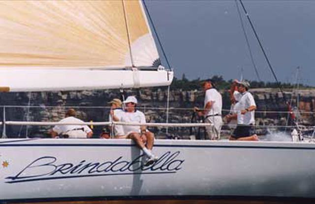 Snow family sailing again on Brindabella