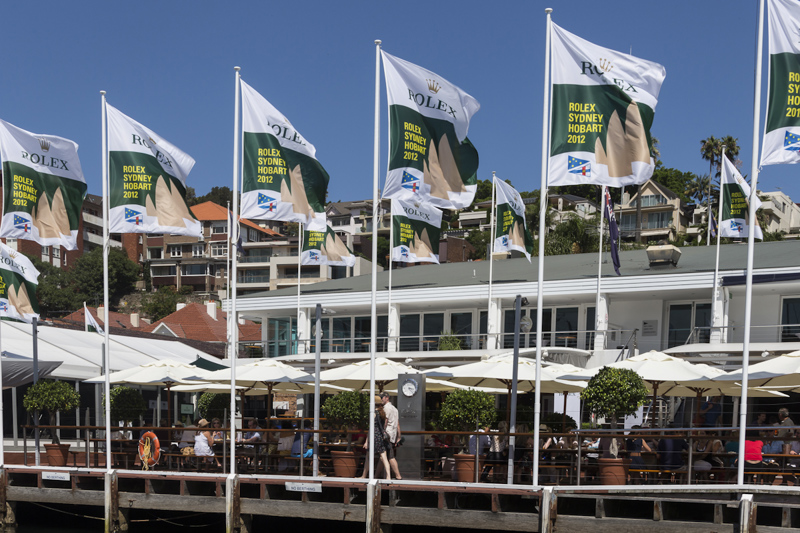 Dockside ambiance in Sydney