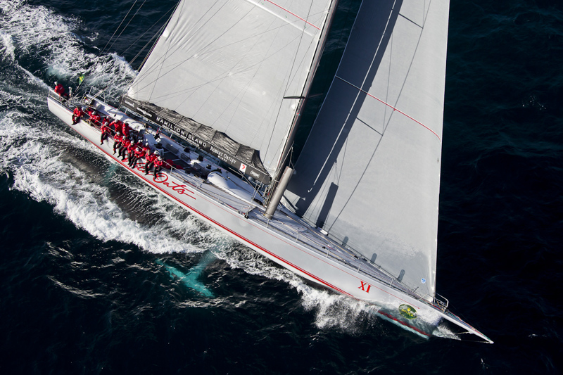 Wild Oats XI on record pace