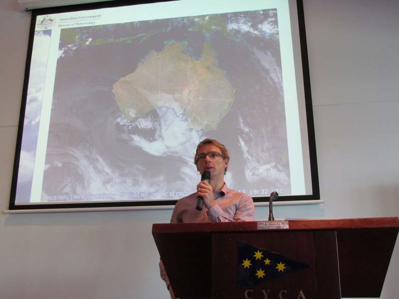 BOM's Michael Logan delivers the weather